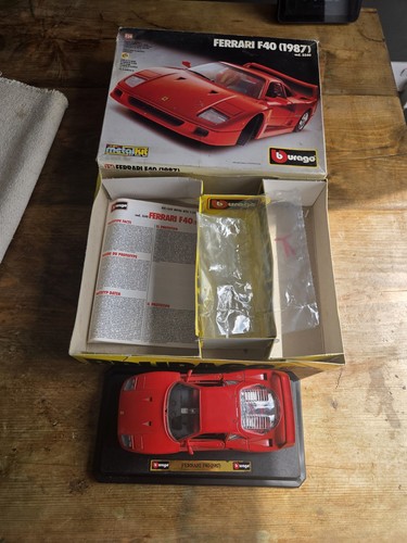 Bburago ferrari f40 scale - ferrari,
